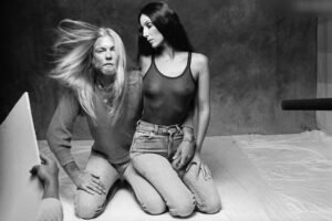 Cher and Gregg Allman Black & White 6" x 4" Digital Download