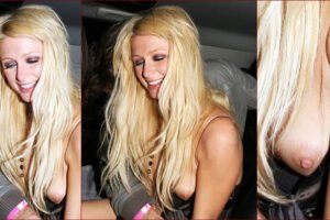 Paris Hilton Wardrobe Slip in Car 6" x 4" Digital Download