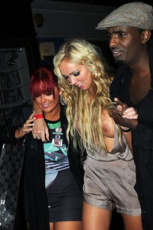 Aisleyne Horgan Wallace Laughing on Street – 6" x 4" Photo Print