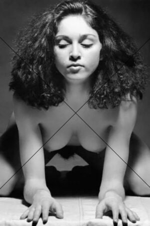 Madonna Crawling Pose - Photo Print 6" x 4"