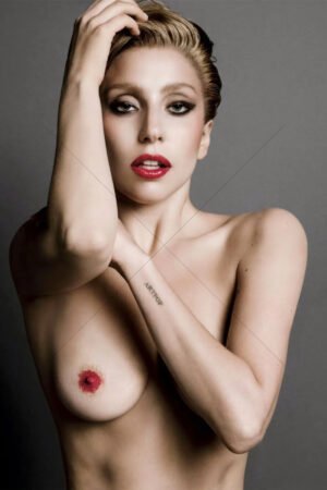 Lady Gaga Artpop Pose Nude 6" x 4" Digital Download